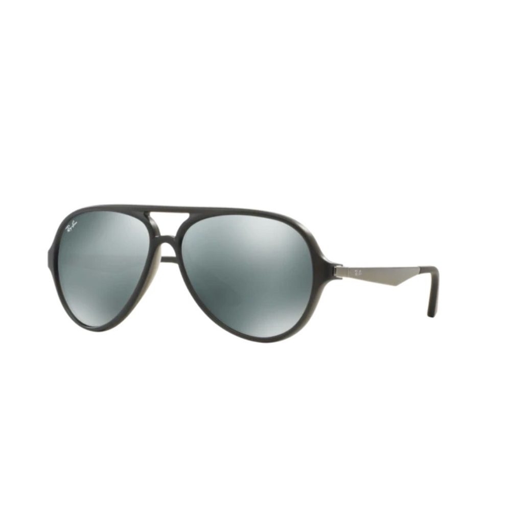 Ray-Ban Gray Aviator Unisex Sunglasses